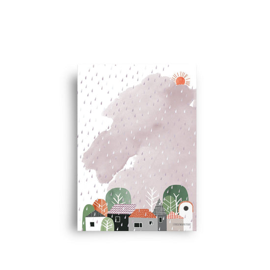 Postcard - Na Regen komt Zonnenschijn