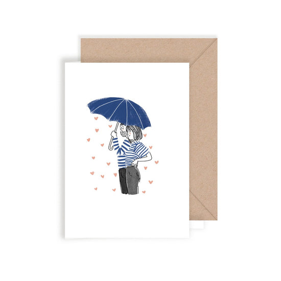 Greeting card - Under the Rain