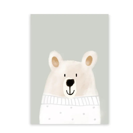 Postcard - Polar Bear