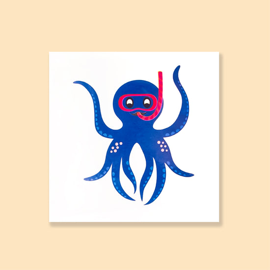 Fake Tattoo -  Octopus