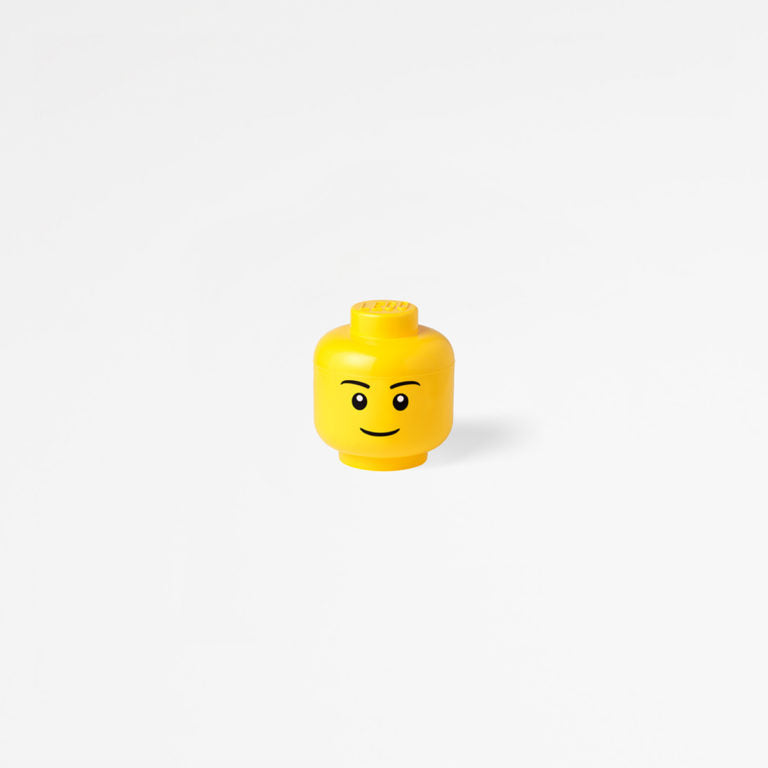 Uitgaan van inzet Daar Lego - Opbergbox Hoofd Boy - Mini – Elisabeth's Way