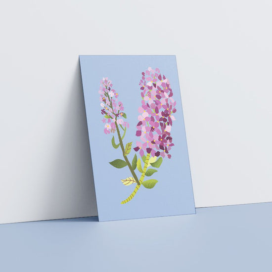 Postcard - Lilac