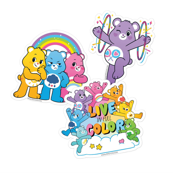 Stickers XL - Care Bears Trio Vinyl Collection