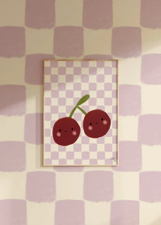Postcard - Cherries