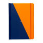 Lined Notitieboek - Navy & Orange