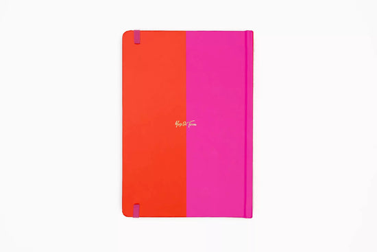 Lined Notitieboek - Pink & Red