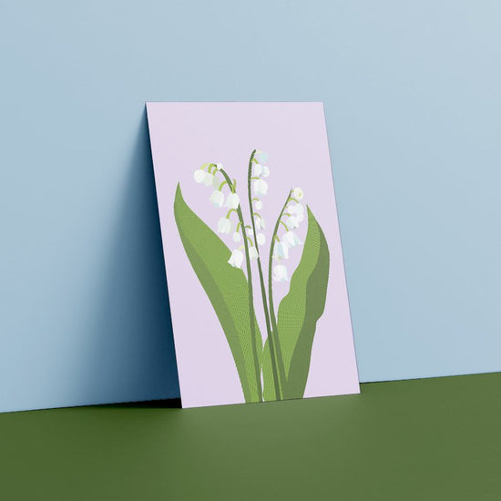 Postcard - Lily of the Valley