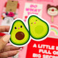 Sticker XL - Avocado Duo