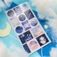 Stickii - Sticker Sheet - Bunny Nighttime Stamps