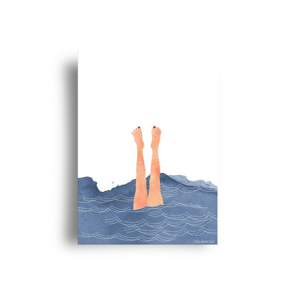 Postcard - Sealife