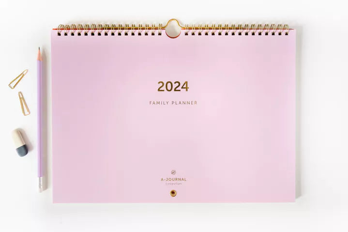 Family Planner 2024 - Roze – Elisabeth's Way