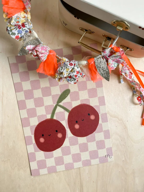 Art Print A4 - Cherries