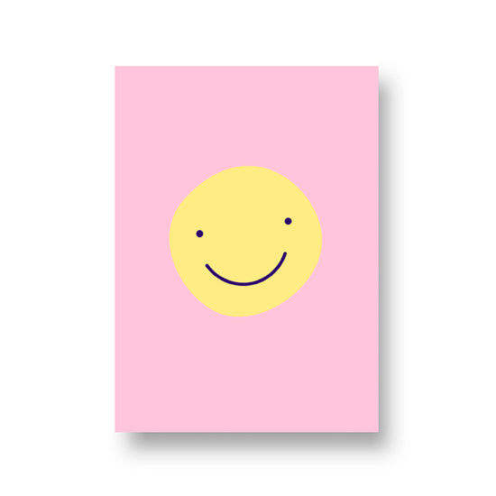 Kaart - Gele Smiley