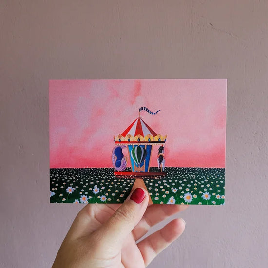 Postcard - Carrousel