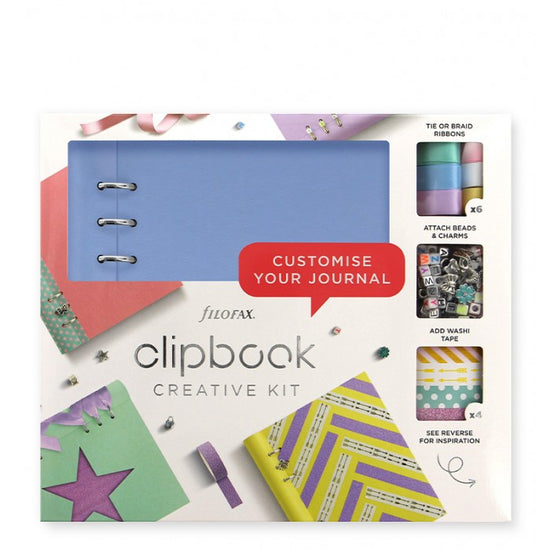 Filofax - Clipbook A5 - Creative Kit - Pastel Blauw
