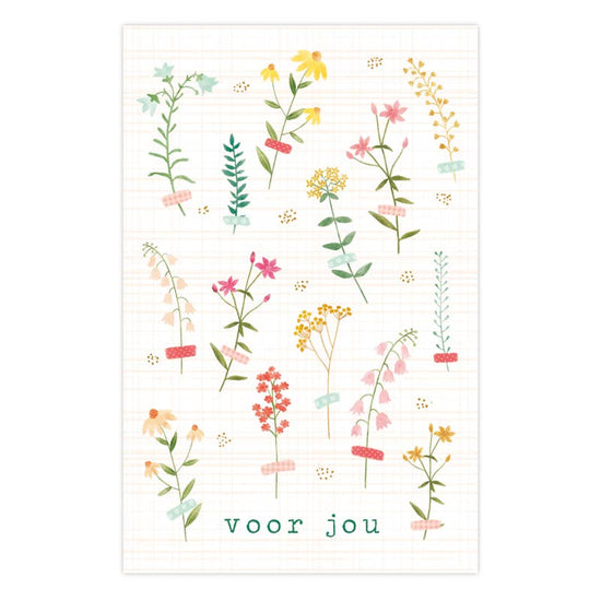 Mini Card - Summer Flowers No.2