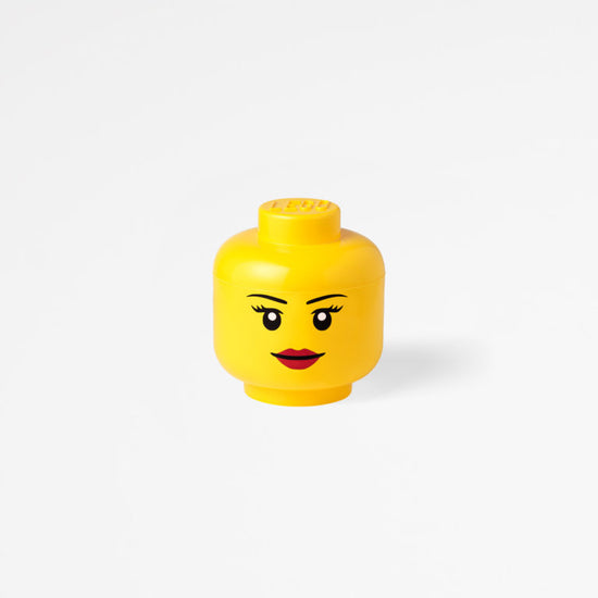 Lego - Opbergbox Hoofd Girl - Small