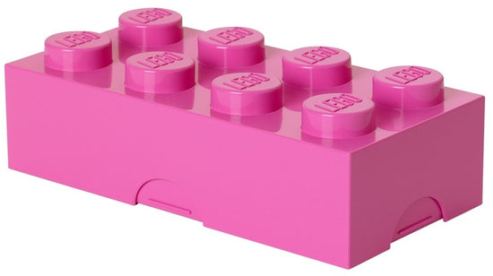 Lego - Lunchbox Brick 8 - Roze