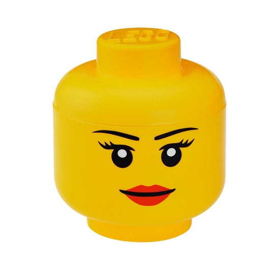 Lego - Opbergbox Hoofd Girl - Groot