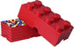 Lego - Lunchbox Brick 8 - Rood