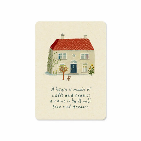 Postcard - A House, a Home