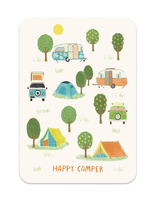 Postcard - Happy Camper