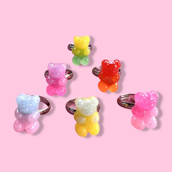 Kinder Ring - Colorful Gummy Bear