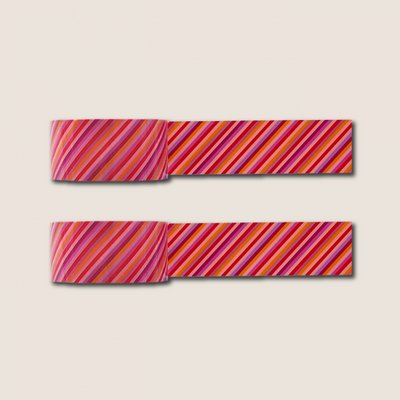 Plakband - Funky Small Stripes