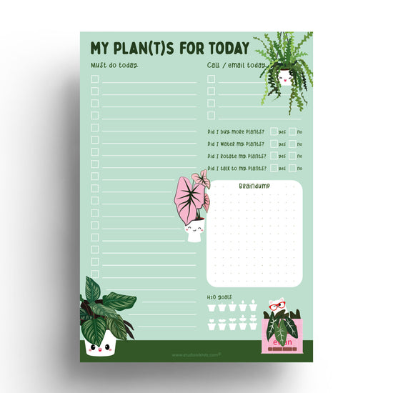 Notitieblok - Planten