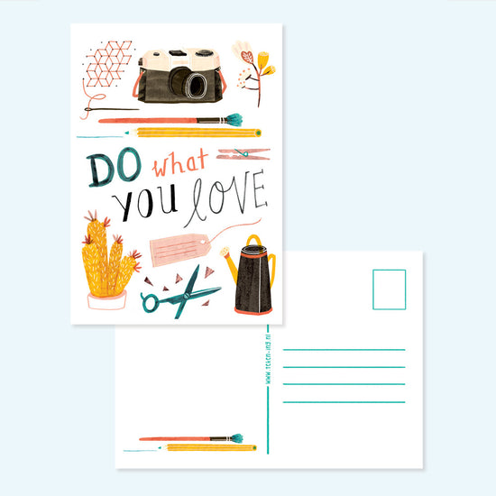 Kaart/Mini Poster (A5) - Do What You Love