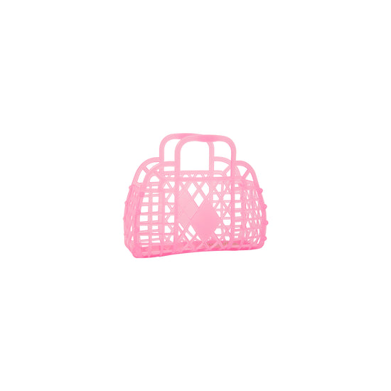 Retro Bag - Mini - Neon Pink (translucent)