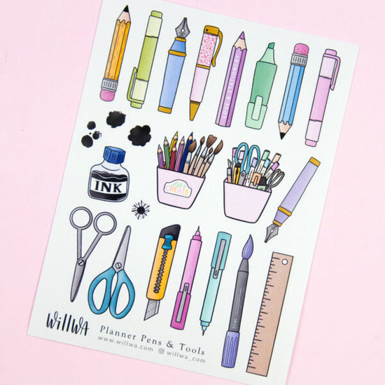 Stickervel - Planner Pens & Tools