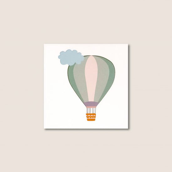 Fake Tattoo - Cloudy Balloon