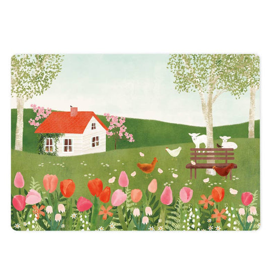 Postcard - Spring Garden