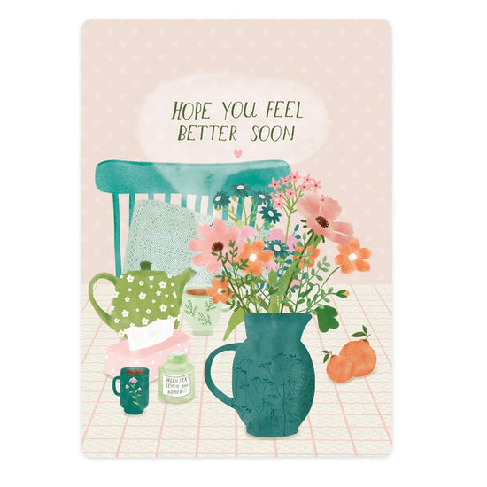Postcard - Hope you feel better soon