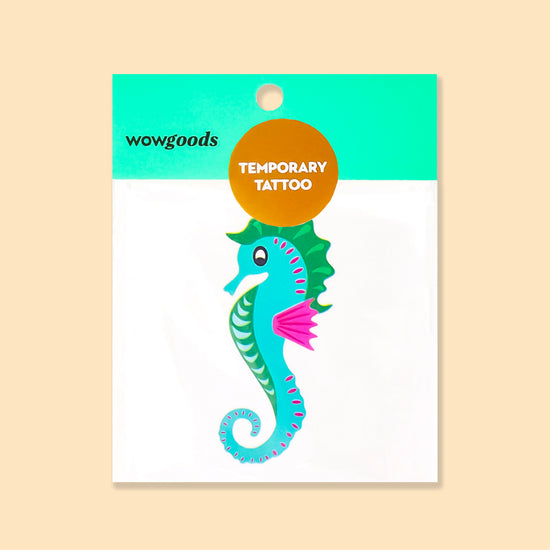 Fake Tattoo -  Seahorse