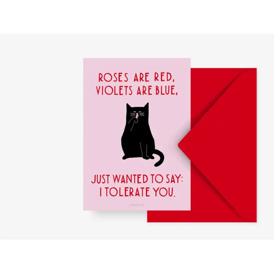 Kaart - Valentine Cat