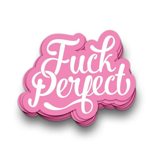 Sticker XL - Fuck Perfect