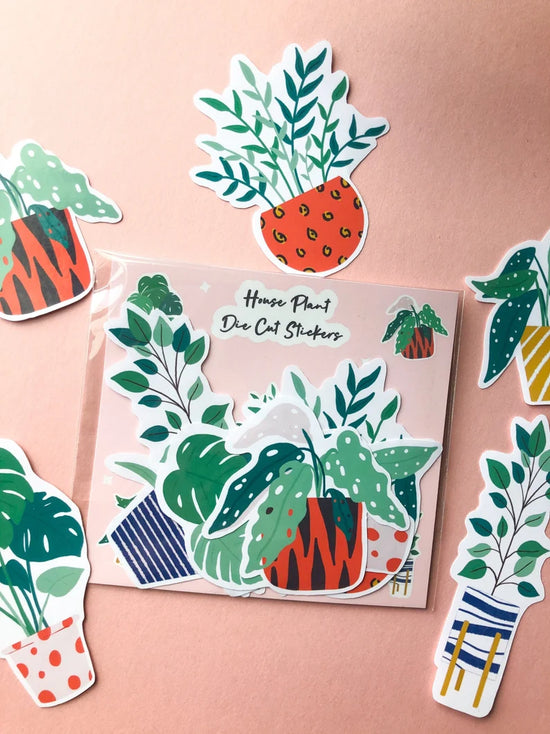 Die Cut Stickers - Plants