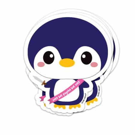 Sticker XL - Pinguïn