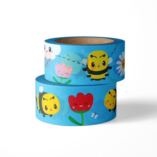 Washi Tape - Bees & Flowers
