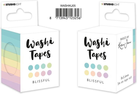 Washi Tape - Blissful - Set van 8